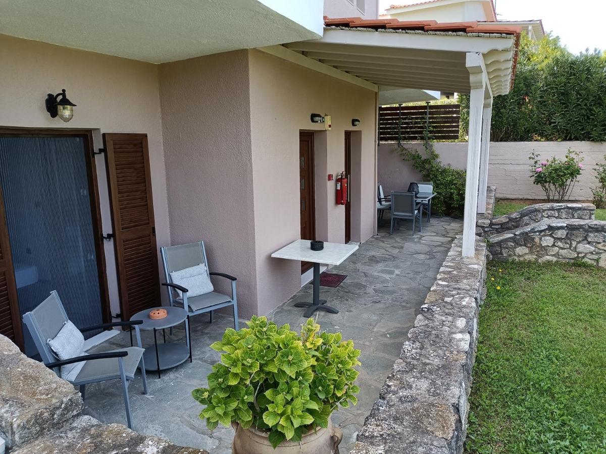 Апартаменты Marios Garden House Афитос Экстерьер фото